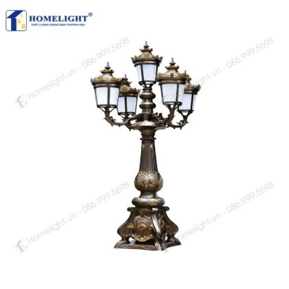 Cột đèn trang trí sân vườn cổ điển VRC-XJ-8002
